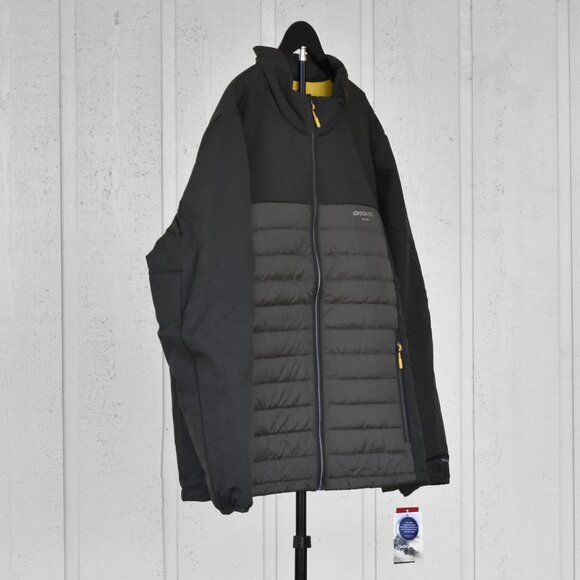 London Fog Ridgewood Mix Media Midweight Jacket Olive Size XXL NEW - Picture 6 of 11